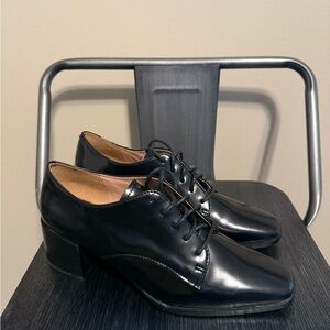 Linea Paolo Malaga Derby Pumps Black Size 5
